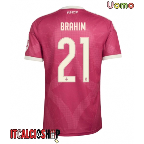 Real Madrid Brahim Diaz #21 Terza Maglia 2026-27 Manica Corta